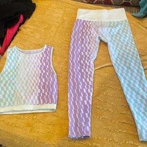 Fabletics workout outfit